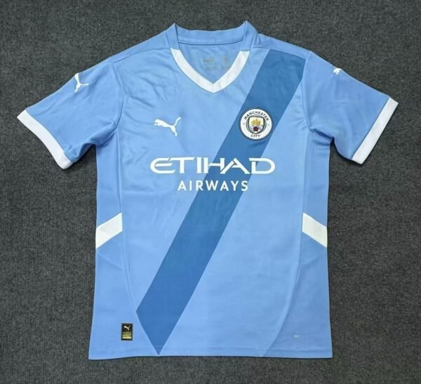 25-26 NEW Manchester City Club football jerseys single top free shipping