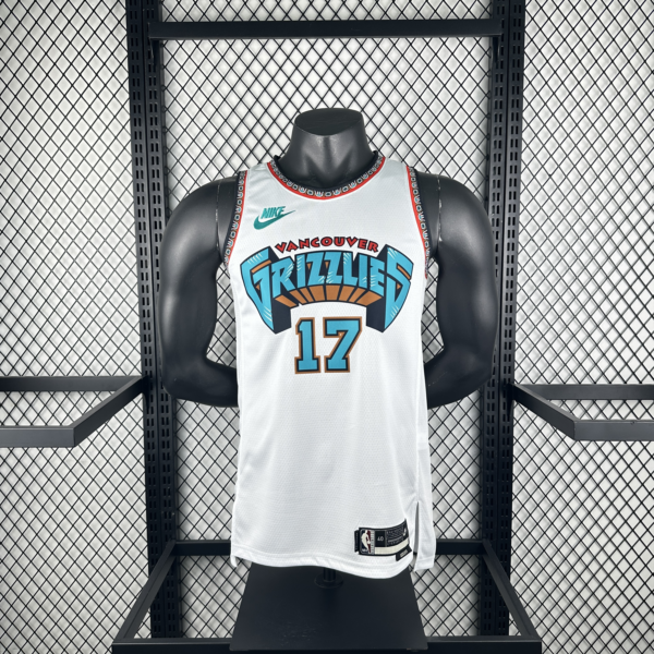 24-25 season Grizzlies basketball jersey single top Free Shipping