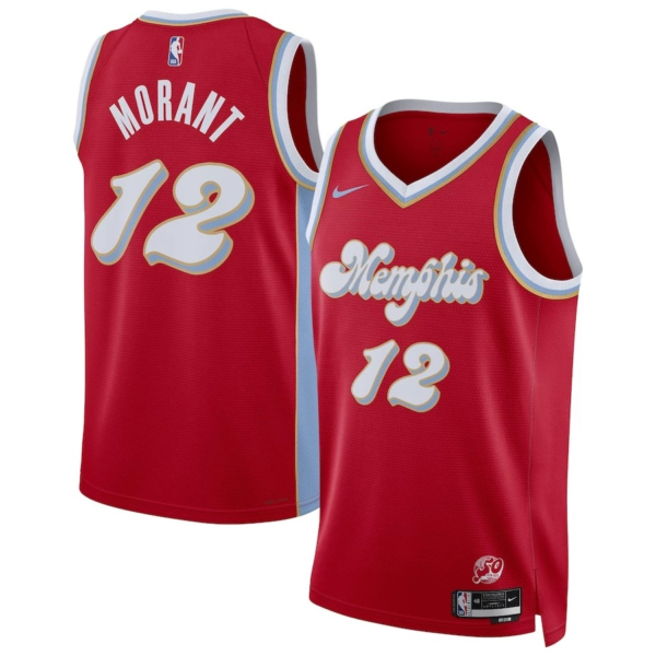 24-25 season NBA Grizzlies basketball jersey single top Free Shipping