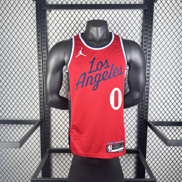 1:1 Replica NBA Clippers basketball jersey single top