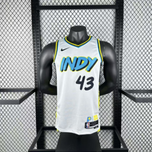 NBA Indiana Pacers Latest 1:1Replica Basketball Jersey