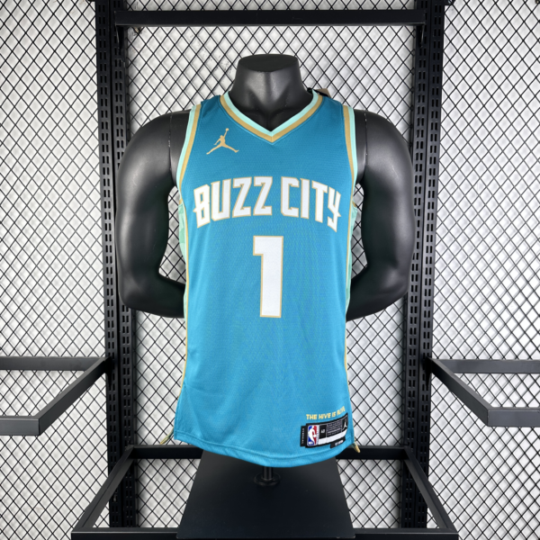 NBA Charlotte Hornets Replica Cheap Basketball Jersey Single Top