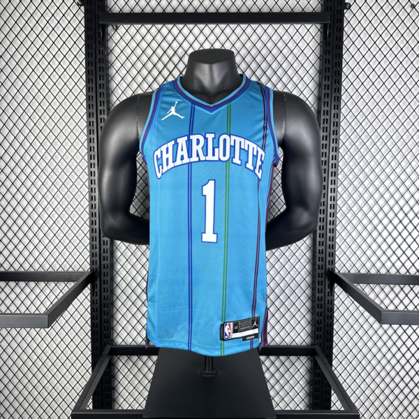 NBA Charlotte Hornets Replica Cheap Basketball Jersey Single Top