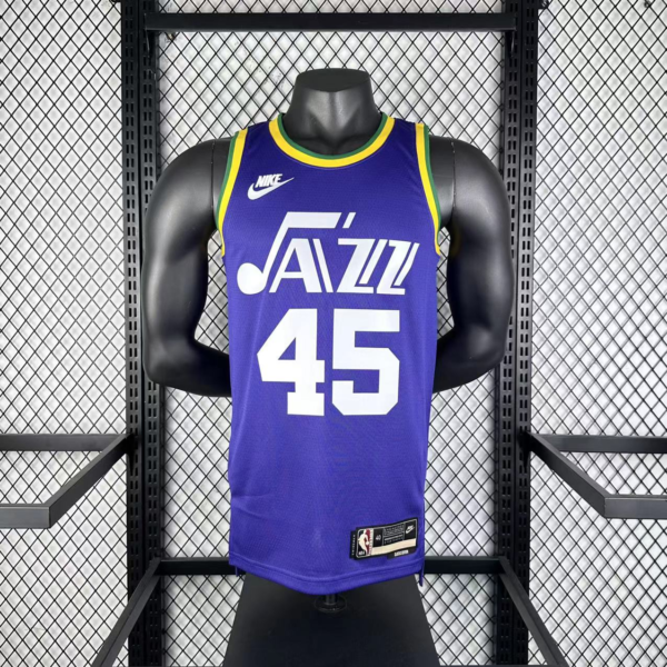 NBA Utah Jazz 1:1Replica Cheap Basketball Jersey Single Top